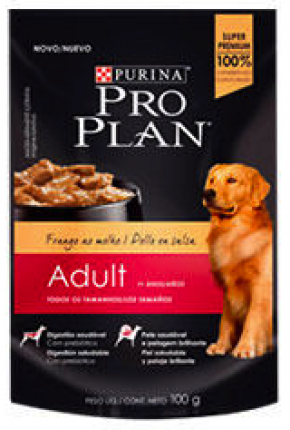 Purina Pro Plan Alimento húmedo Adulto - Pollo en Salsa 100g Para Perro